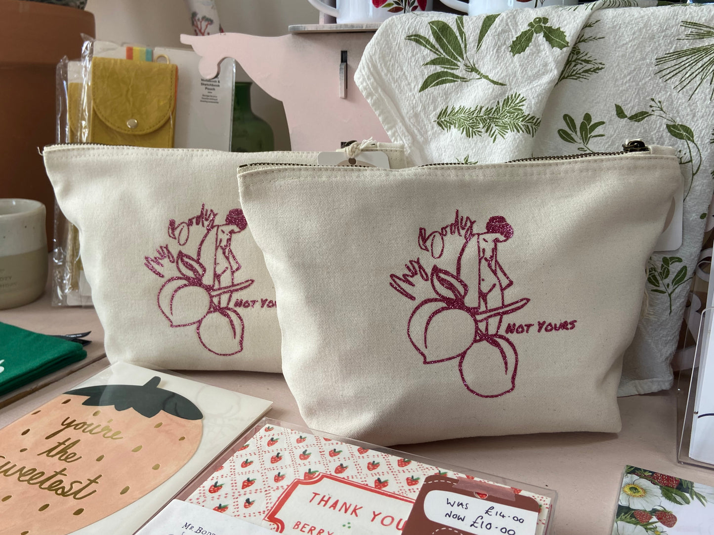 Pro-Choice Cosmetic Bag