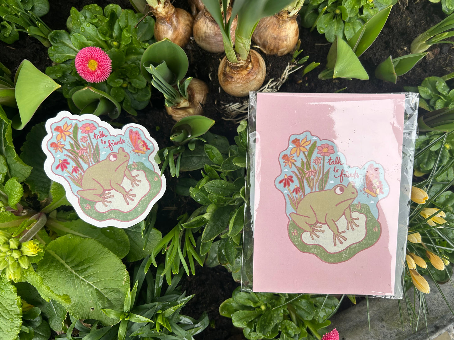 Frog Friends Tiny Print