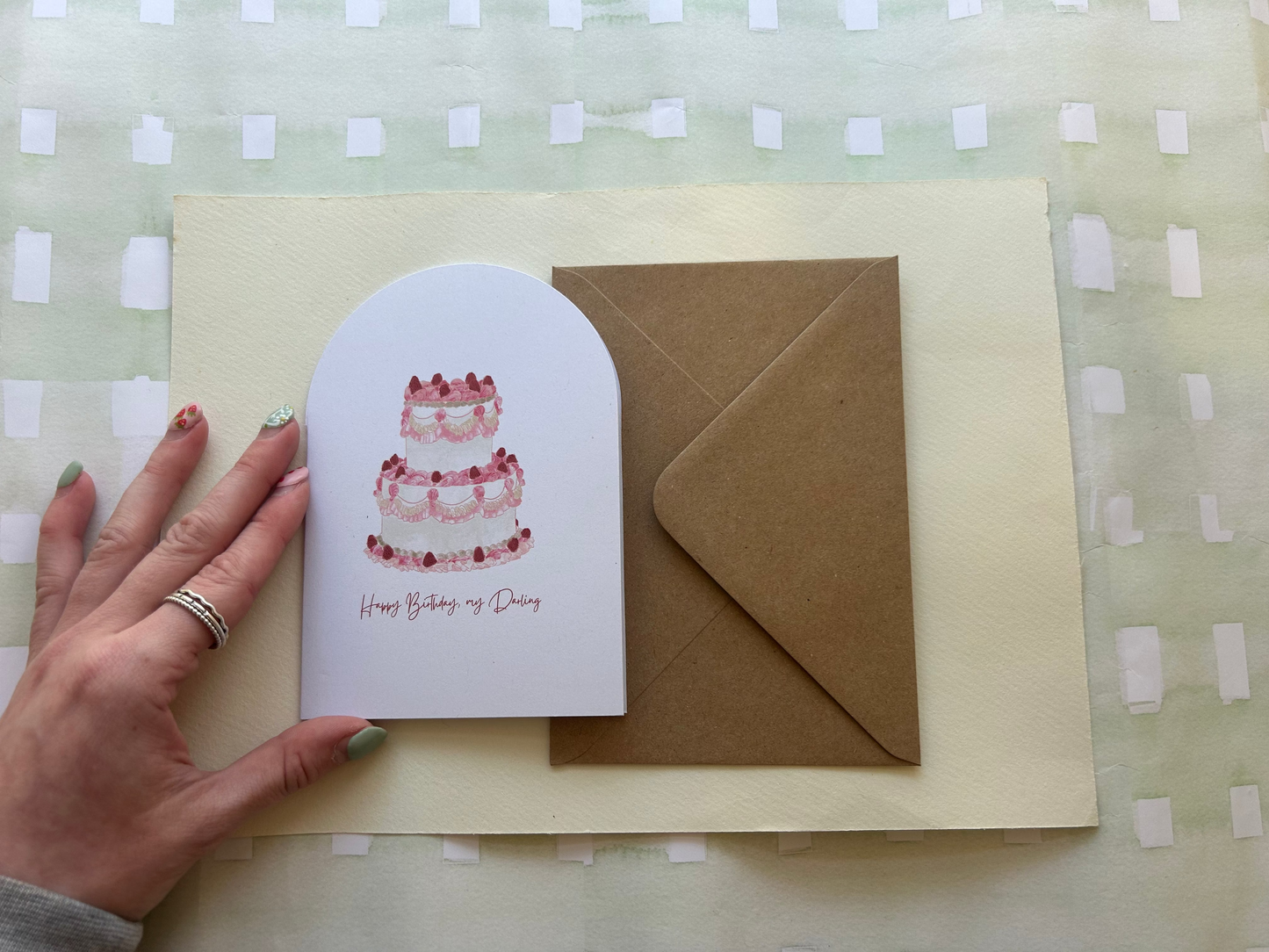 Birthday Darling Greeting Card