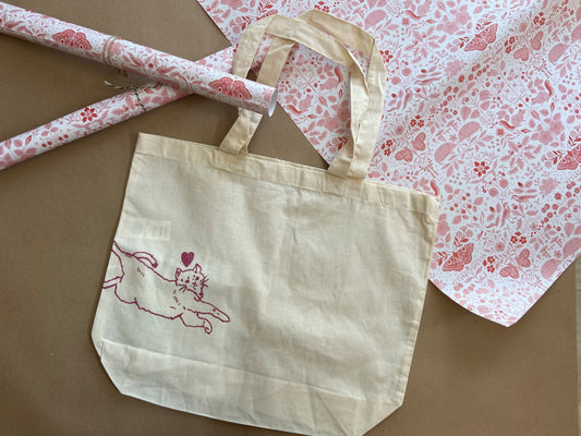 Cat Mummy Tote Bag