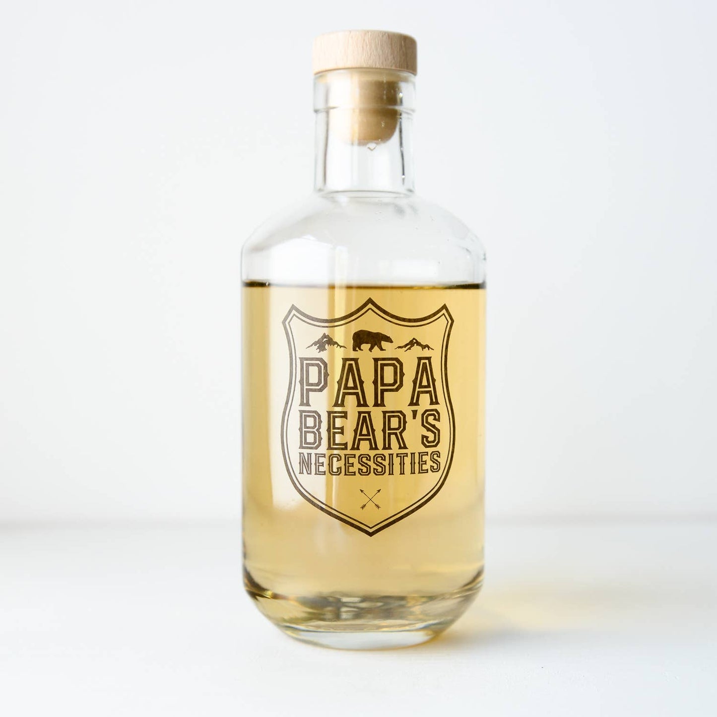 Papa Bear Glass Decanter