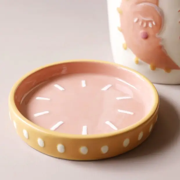 Sun and Moon Plant Pot and Tray Set