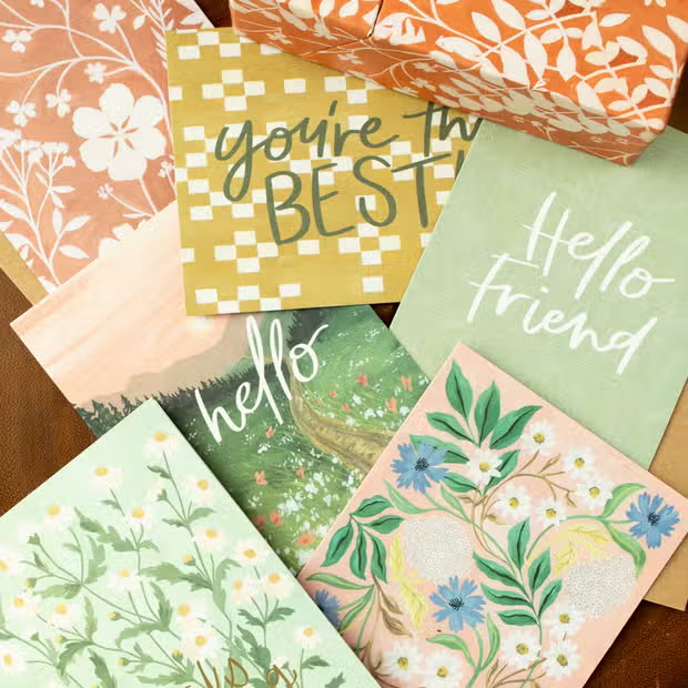 Greeting Card Seed Box Set