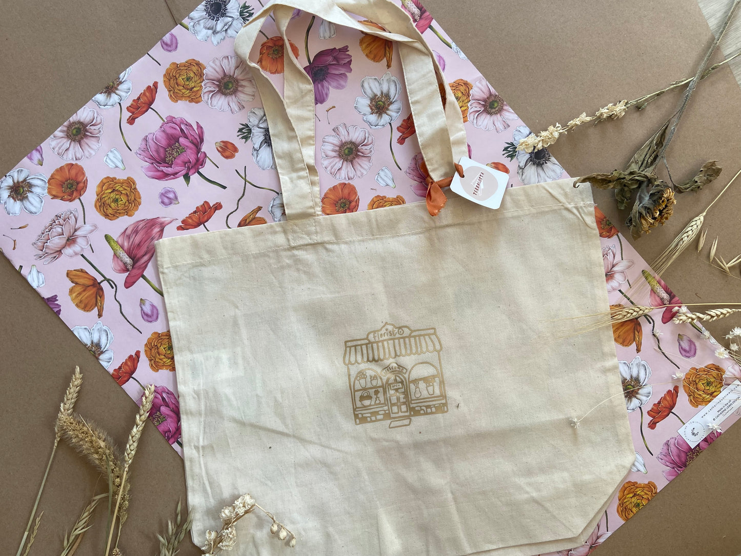 Floral Shop Tote Bag