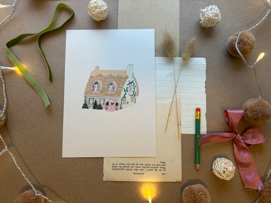 Honeydew Cottage Print