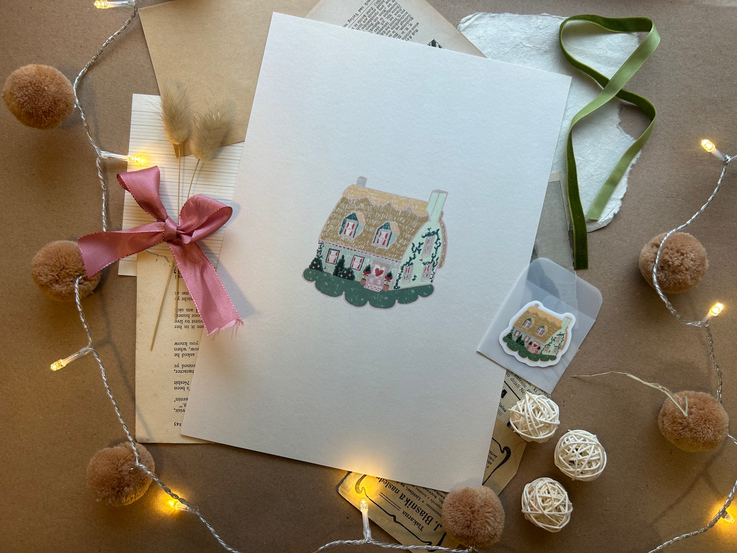 Honeydew Cottage Sticker