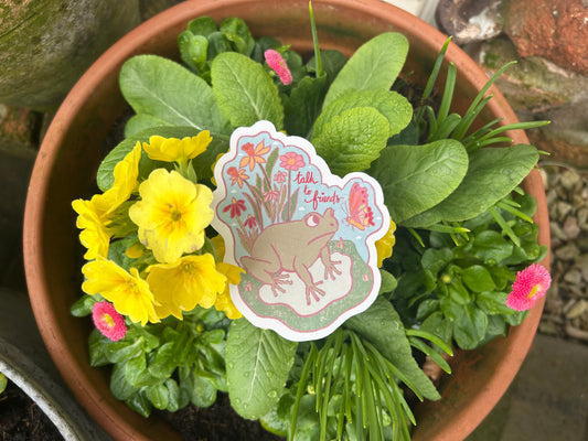 Frog Friends Sticker