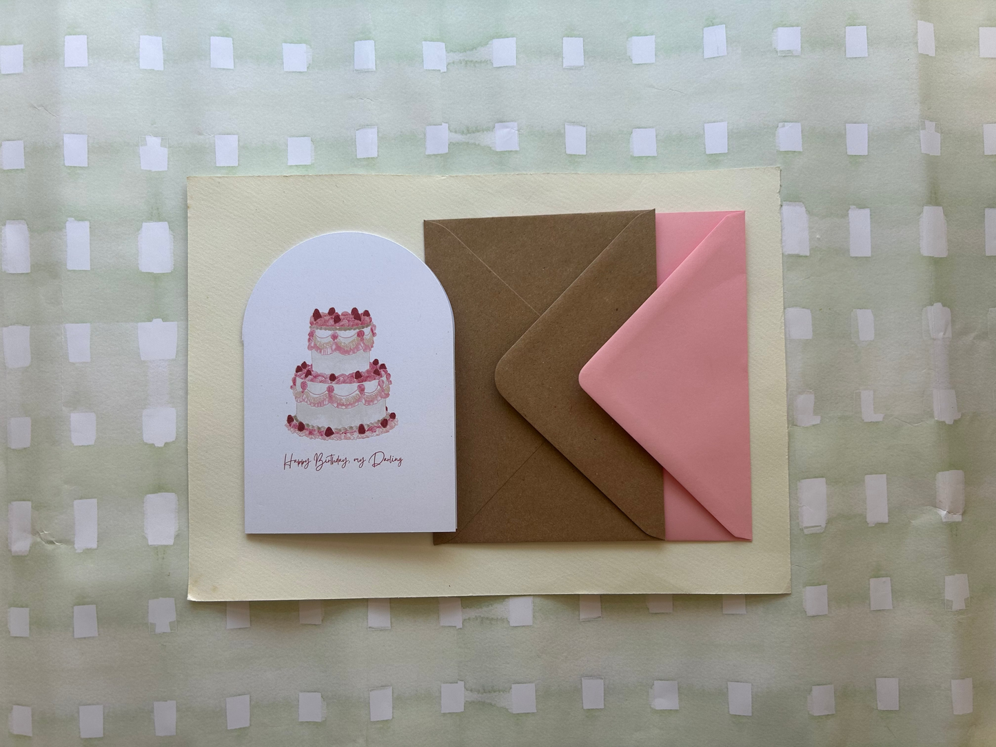 Birthday Darling Greeting Card